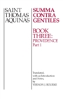 Summa Contra Gentiles : Book 3: Providence, Part I - eBook