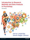 Introduction to Research Methods and Data Analysis in Psychology - eBook
