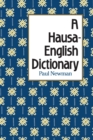 A Hausa-English Dictionary - Book