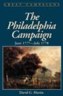 The Philadelphia Campaign : June 1777- July 1778 - Book