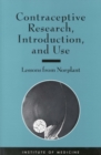 Contraceptive Research, Introduction, and Use : Lessons From Norplant - eBook
