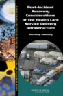 Post-Incident Recovery Considerations of the Health Care Service Delivery Infrastructure : Workshop Summary - eBook
