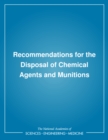 Recommendations for the Disposal of Chemical Agents and Munitions - eBook