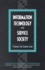 Information Technology in the Service Society : A Twenty-First Century Lever - eBook