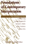 Foundations of Contemporary Interpretation - Book