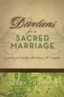 Devotions for a Sacred Marriage : A Year of Weekly Devotions for Couples - eBook