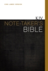 KJV, Note-Taker's Bible, Hardcover, Red Letter Edition - Book