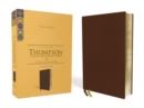 KJV, Thompson Chain-Reference Bible, Genuine Leather, Calfskin, Brown, Red Letter, Comfort Print - Book