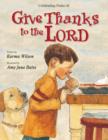 Give Thanks to the Lord - Book