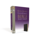 KJV, Reference Bible, Giant Print, Imitation Leather, Black, Red Letter Edition - Book