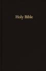 KJV, Pew Bible, Large Print, Hardcover, Black, Red Letter Edition - Book