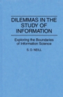Dilemmas in the Study of Information : Exploring the Boundaries of Information Science - eBook
