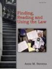 Finding, Reading and Using the Law - Book