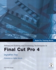 Advanced Editing and Finishing Techniques Infinal Cut Pro 4 - Book