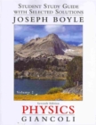 Student Study Guide and Selected Solutions Manual for Physics : Principles with Applications, Volume 2 - Book