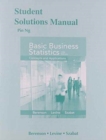 Student Solutions Manual for Basic Business Statistics - Book