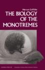 The Biology of the Monotremes - eBook