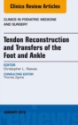 Tendon Repairs and Transfers for the Foot and Ankle, An Issue of Clinics in Podiatric Medicine & Surgery - eBook
