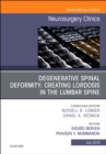 Degenerative Spinal Deformity: Creating Lordosis in the Lumbar Spine, An Issue of Neurosurgery Clinics of North America : Volume 29-3 - Book