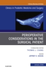 Perioperative Considerations in the Surgical Patient, An Issue of Clinics in Podiatric Medicine and Surgery - eBook