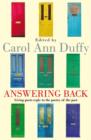 Answering Back : Living poets reply to the poetry of the past - eBook