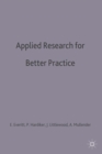 Applied Research for Better Practice - Book