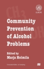 Community Prevention of Alcohol Problems - Book