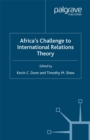 Africa's Challenge to International Relations Theory - eBook