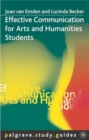 Effective Communication for Arts and Humanities Students - Book