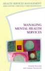 Managing Mental Health Services - Book