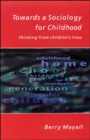 Towards A Sociology For Childhood - Book