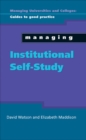 Managing Institutional Self Study - Book