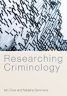 Researching Criminology - Book