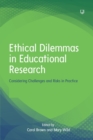 Ethical Dilemmas in Education: Considering Challenges and Risks in Practice - Book