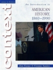Access to History Context: An Introduction to American History, 1860-1990 - Book