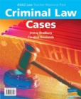 AS/A2 Criminal Law Cases Teacher Resource Pack - Book