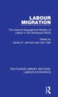 Labour Migration : The Internal Geographical Mobility of Labour in the Developed World - Book