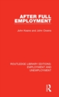 After Full Employment - Book
