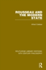 Rousseau and the Modern State - Book