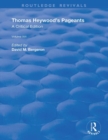 Thomas Heywood's Pageants - Book