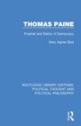 Thomas Paine : Prophet and Martyr of Democracy - Book