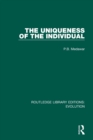 The Uniqueness of the Individual - Book