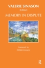 Memory in Dispute - Book