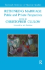 Rethinking Marriage : Public and Private Perspectives - Book