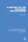 A History of the Political Philosophers - Book