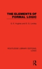 The Elements of Formal Logic - Book