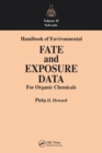 Handbook of Environmental Fate and Exposure Data For Organic Chemicals, Volume II - Book