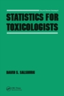 Statistics for Toxicologists - Book