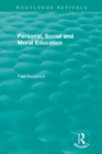 Personal, Social and Moral Education - Book