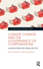 Climate Change and the Governance of Corporations : Lessons from the Retail Sector - Book